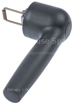 Door handle L 180mm W 56mm H 56mm handle  32mm spring length 46