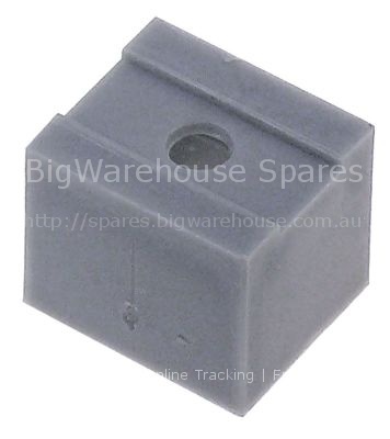 Protection cap for magnet internal size 14x17mm H 17mm for dishw