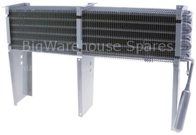 Evaporator L 660mm W 120mm H 385mm H2 165mm
