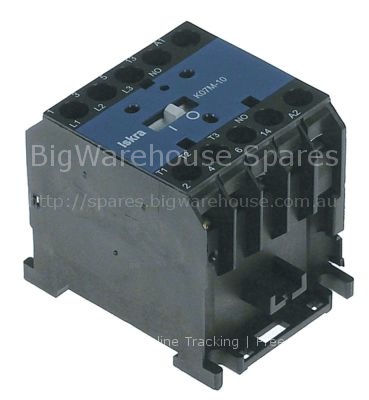 Power contactor resistive load 20A 400VAC (AC3/400V) 8.5A/5.5kW