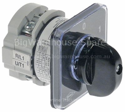 Rotary switch 2 0-1 sets of contacts 2 type CA0120002 380V 12A s