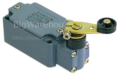 Position switch cast aluminum 1NO/1NC 400V 3A L 98mm W 40mm H 35