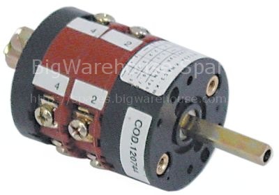 Rotary switch 3 0-1-2 sets of contacts 4 type CS0168505 400V 16A