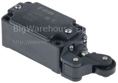 Position switch cast aluminum 1NO/1NC 400V 3A L 118mm W 40mm H 3