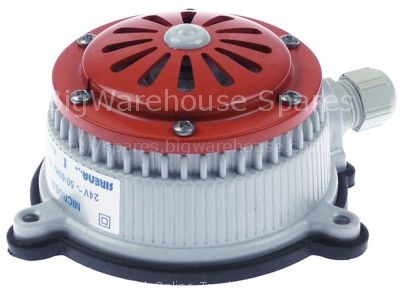 Alarm device 24VAC ø 105mm H 63,5mm screw mounting mounting ø 11
