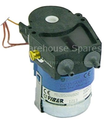 Dosing pump BORES flow control 1,95l/h 230 VAC detergent hose ø