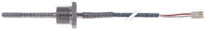 Probe Pt100 cable silicone probe -100 up to 450°C cable -50 up t