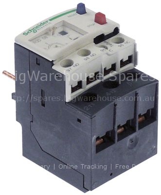 Overload switch setting range 2.5-4A for contactors LC1D