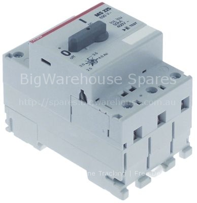 Motor protection circuit breaker type MS225-4.0 setting range 2.