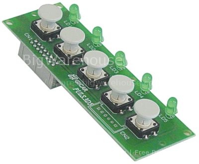 Keypad PCB dishwasher BHC 30