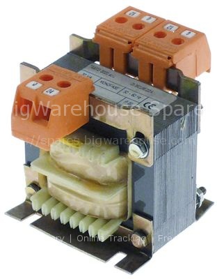 Transformer primary 24V secondary 12V 40VA H 77mm L 69mm W 91mm