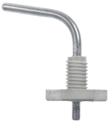 Level electrode M10x1.5 total length 55mm probe L 30x40mm insula