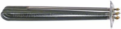 Heating element 8000W 240/415V mounting ø 57,5mm heating circuit