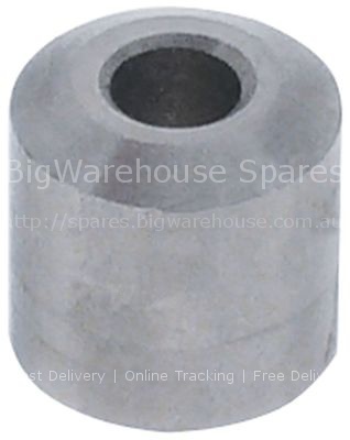 Bush for transport system L 17mm ID ø 6,3mm ED ø 16mm