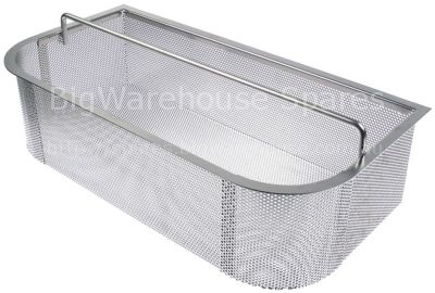 Filter for dishwasher H 132mm L 515mm W 260mm SS