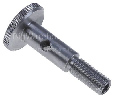 Rinse arm shaft