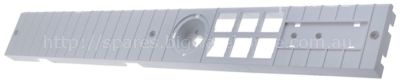 Switch panel dishwasher F45/F55 L 592mm W 75mm white