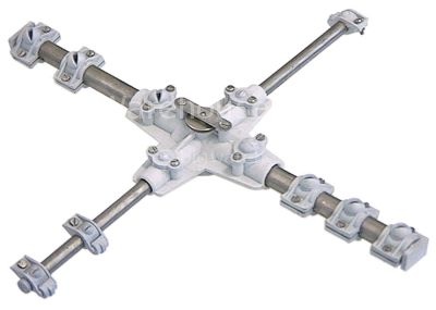 Wash and rinse arm wash arm L 410mm rinse arm L 410mm mounting p