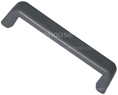 Pull handle L 170mm H 37mm mounting distance 150mm thread M5 W 3