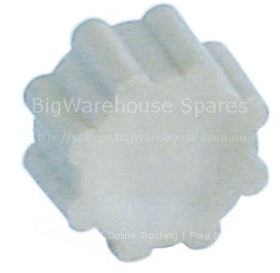End cap for wash arm