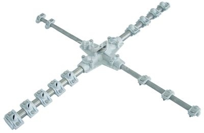 Wash and rinse arm wash arm L 570mm rinse arm L 570mm w. jets 10
