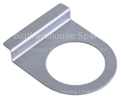 Angle piece for filter