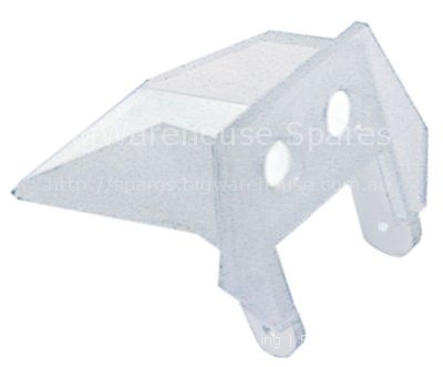 Bracket for rinse aid container