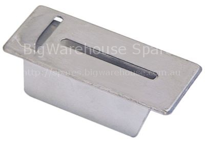 Trapdoor suitable for polishing agent tank