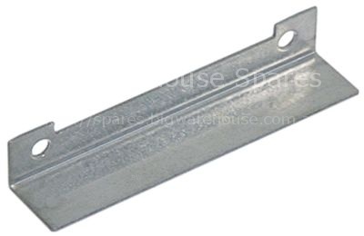 Fastening angle for front panel