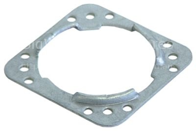 Holding plate for wash arm