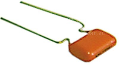 Operating capacitor capacity 0,1µF