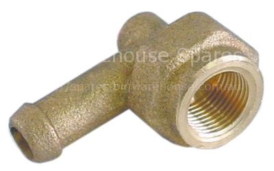 Rinse arm support mounting pos. upper H 31mm thread 3/8" L 51mm