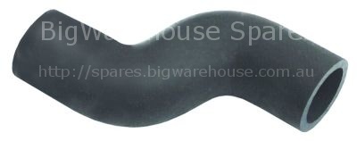 Formed hose S-shape warewashing equiv. no. 200719