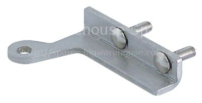 Door hinge hinge mounting pos. left