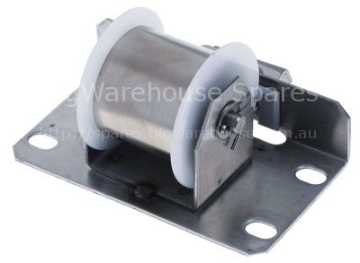 Roller spring 5,5kg complete incl. holder W 40mm