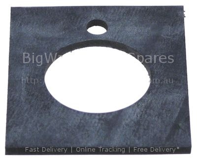 Gasket for wash arm support ID ø 36mm thickness 3mm