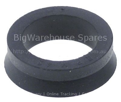 Bottom gasket suitable for COMENDA for dishwasher ED ø 35,5mm ID