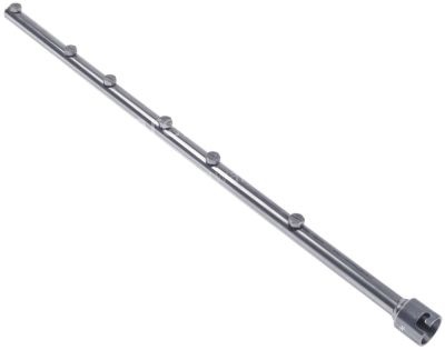 Rinse arm mounting pos. upper/lower right L 615mm nozzles 6