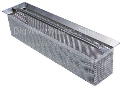 Intake filter H 110mm L 457mm W 107mm