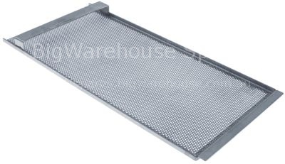 Flat filter for pre-wash zone H 10mm L 485mm W 225mm