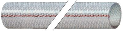 PVC braided hose ID ø 4mm ED ø 10mm L 5m thickness 3mm operating