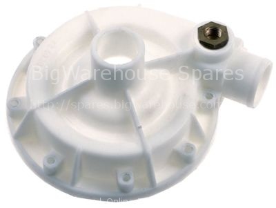 Pump cover inlet ø 30 mm outlet ø 30 mm pump type 4134