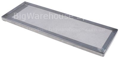Filter for pre-wash zone H 20mm L 572mm W 197mm