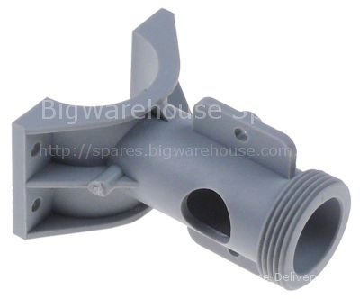 Wash arm L 98mm mounting pos. upper right nozzles 1 short H 84mm