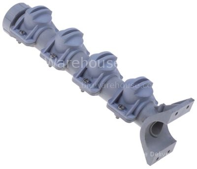 Wash arm L 284mm mounting pos. upper/lower left nozzles 4 comple