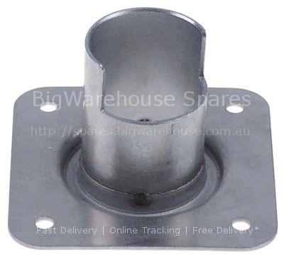 Flange for wash arm support ID ø 31mm ED ø 34mm L 73mm W 73mm mo