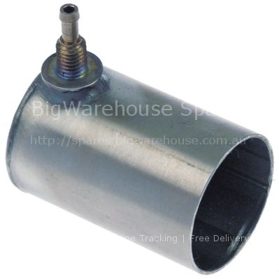 Air trap ø 48mm H 73mm thread M10x1.5 hose ø 6mm metal