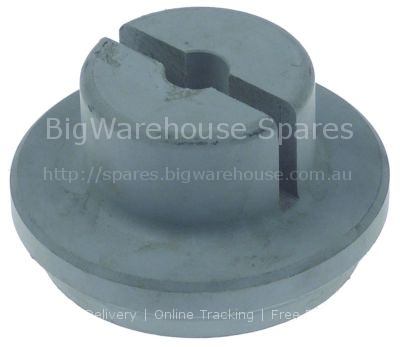 Lid ø 74mm ID ø 62mm H 40mm for overflow pipe
