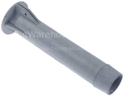 Overflow pipe L 200mm ø 37mm plastic ID ø 32mm thickness 2mm