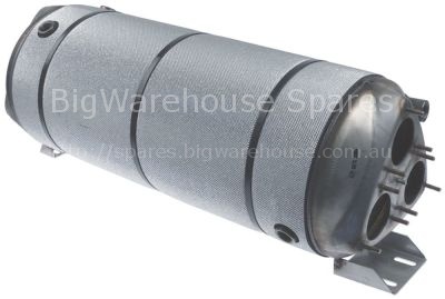 Boiler with insulation ø 230mm L 640mm flange 3 hole flange inle